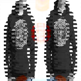 Mitchell Surname Last Name Scottish Clan Tartan Badge Crest Funny Last Name Designs Funny Gifts Hoodie | Mazezy