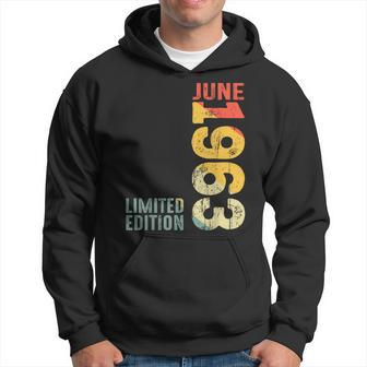 Month June 1963 Year 1963 Retro 1963 Vintage 1963 Since 1963 Hoodie | Mazezy