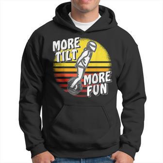 More Tilt More Fun Unicycle Electric Unicycle Solowheel Hoodie - Thegiftio UK