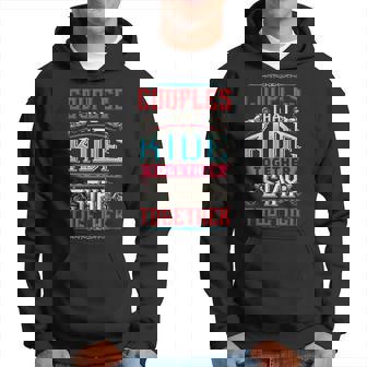Motorcycle Riding Couples That Ride Together Stay Together Hoodie | Mazezy
