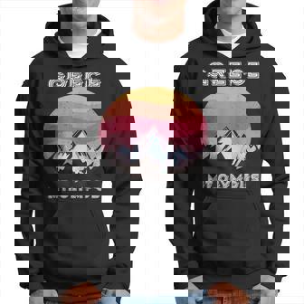 Mt Olympus Retro Mountain Hiking Mountaineer Tourist Greece Hoodie - Thegiftio
