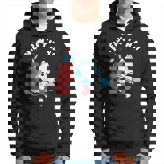 Muay Thai Cat Meow Thai Punching Bag Fighting Sport Hoodie - Thegiftio