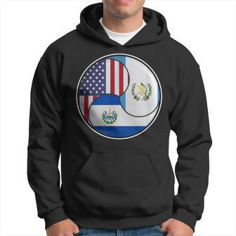 Multiculti Heritage El Salvador Guatemala And The Usa Hoodie - Seseable