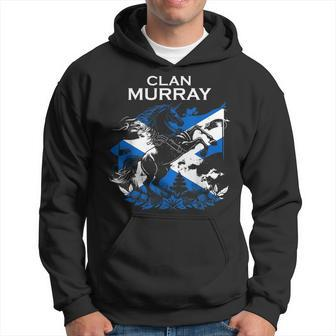 Murray Clan Family Last Name Scotland Scottish Funny Last Name Designs Funny Gifts Hoodie | Mazezy