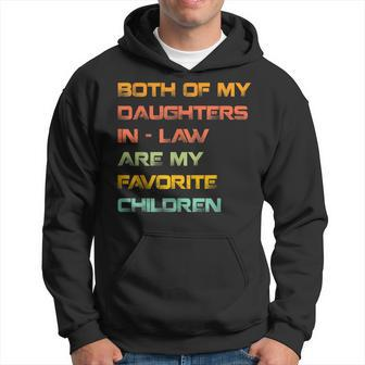 My Daughters In Law Are My Favorite Children Mother In Law Hoodie - Seseable