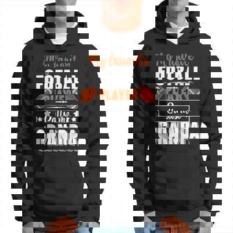 My Favorite Football Player Calls Me Grandpa Cute Hoodie | Mazezy