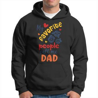 My Favorite People Call Me Papa For Grandpa Fathers Gift For Mens Hoodie | Mazezy