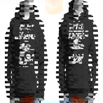My First Fathers Day Hoodie | Mazezy