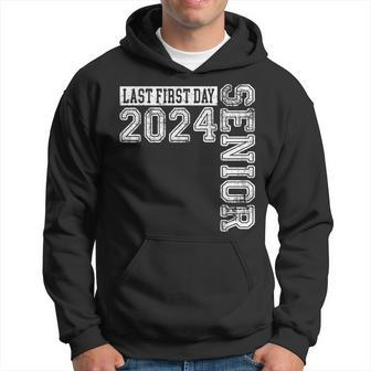 My Last First Day Senior Back To School 2024 Class Of 2024 Hoodie - Monsterry UK