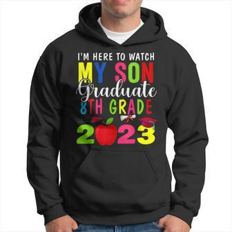 My Son Graduated 8Th Grade Class Of 2023 Graduation Hoodie - Seseable