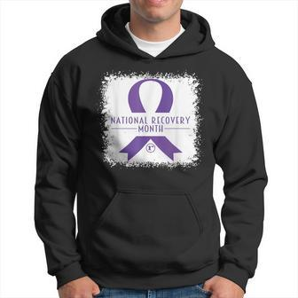 National Recovery Month Warrior Addiction Recovery Awareness Hoodie - Monsterry DE