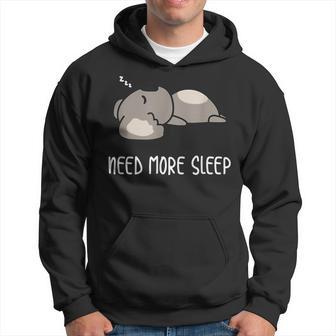 Need More Sleep Sleepy Koala Cute Sleeping Hoodie - Thegiftio UK