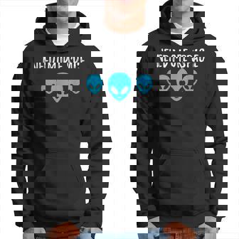 Need More Space Funny Gift Relationship Alien Theme Hoodie - Thegiftio UK