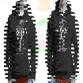 Nerdy Elf Matching Family Group Christmas Party Gift For Women Hoodie - Thegiftio