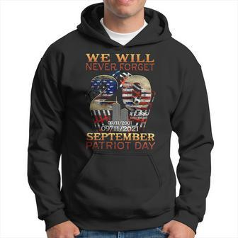 Never Forget Patriot Day 20Th 911 Hoodie | Mazezy