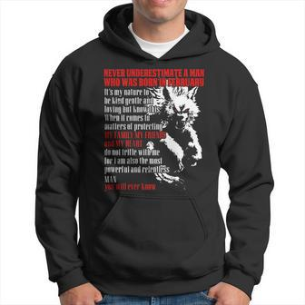 Never Underestimate A Man Who Was Born In February Hoodie | Mazezy AU