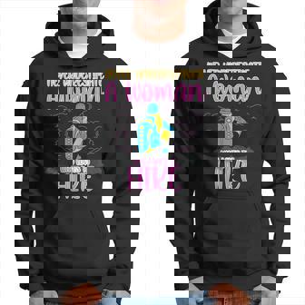 Never Underestimate A Woman Who Loves To Hike Hiker Hiking Hoodie | Mazezy