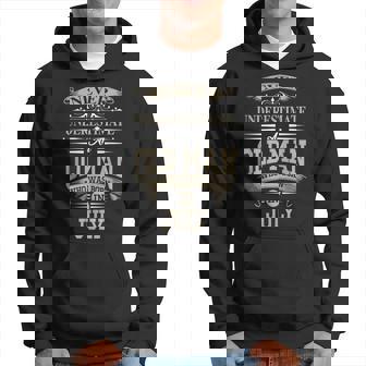 Never Underestimate An Old Man Who Was Born In July Hoodie - Seseable