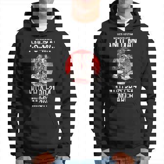 Never Underestimate An Old Man With A Dd214 Born In March Hoodie - Seseable