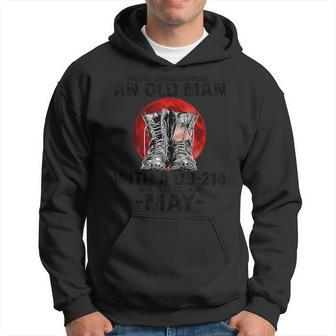 Never Underestimate An Old Man With A Dd214 May Hoodie - Seseable