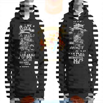 Never Underestimate An Old Man With Motorcycle March Hoodie - Seseable