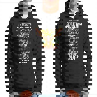 Never Underestimate An Old March Man Who Loves Hunting Hoodie - Seseable