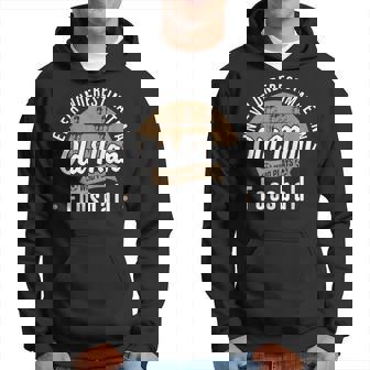 Never Underestimate Old Man Who Plays Foosball Table Soccer Old Man Funny Gifts Hoodie | Mazezy