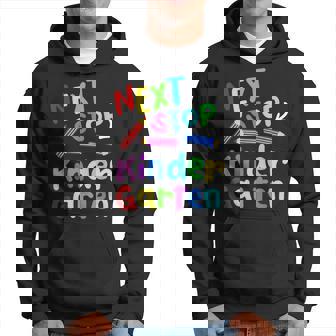 Next Stop Kindergarten Preschool Graduation 2023 Boy Girl Hoodie | Mazezy
