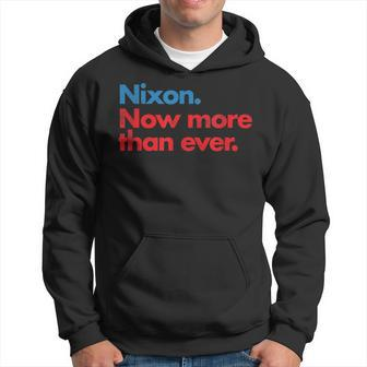 Nixon Now More Than Ever Vintage Style Distressed Hoodie - Thegiftio UK