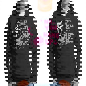 No You Hang Up First Ghost Calling Halloween Hoodie | Mazezy