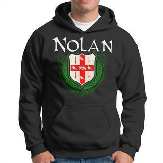 Nolan Surname Irish Last Name Nolan Family Crest Funny Last Name Designs Funny Gifts Hoodie | Mazezy DE