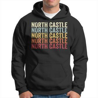 North Castle New York North Castle Ny Retro Vintage Text Hoodie | Mazezy