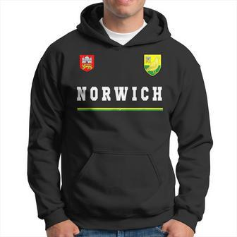 Norwich SportsSoccer Jersey Flag Football Hoodie | Mazezy