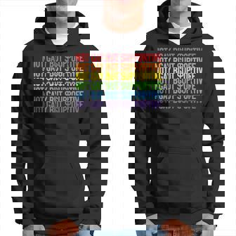 Not Gay But Supportive Straight Proud Ally Lgbt Gay Pride Hoodie | Mazezy