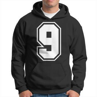 Number 9 Counting Gift For Women Hoodie - Thegiftio UK