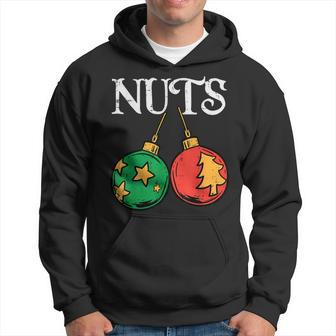 Nuts Chestnuts Matching Couples Set Christmas Xmas Men Hoodie | Mazezy