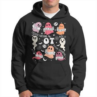 Occupational Therapy Ot Ota Halloween Spooky Cute Ghosts Hoodie - Monsterry