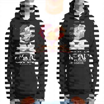 Oceans Of Possibilities Summer Reading Librarian Book Reader Reading Funny Designs Funny Gifts Hoodie | Mazezy