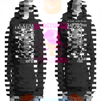 In October We Wear Pink Black Woman Breast Cancer Awareness Hoodie | Mazezy
