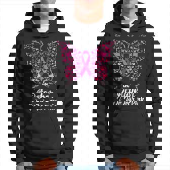 In October We Wear Pink Ribbon Breast Cancer Awareness Hoodie - Seseable