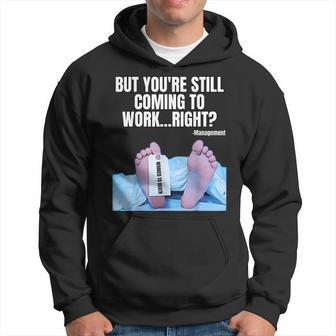 Office Humor Manager Employee Job And Career Funny Work Meme Hoodie - Seseable