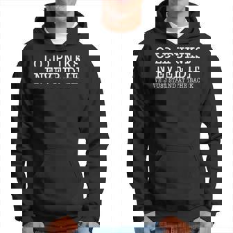 Old Punks Never Die Rock Punk Anarchy Metal Roll Music Hoodie | Mazezy