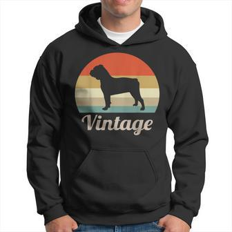 Olde English Bulldog Dog Vintage Retro Style 60S 70S 70S Vintage Designs Funny Gifts Hoodie | Mazezy CA