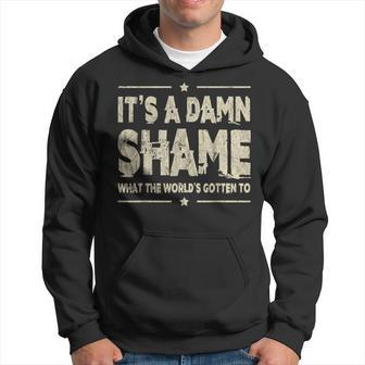 Oliver Anthony It's A Damn Shame What The Worlds Gotten To Hoodie | Mazezy DE