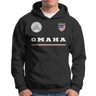 Omaha SportsSoccer Jersey National Pride Gift Hoodie | Mazezy