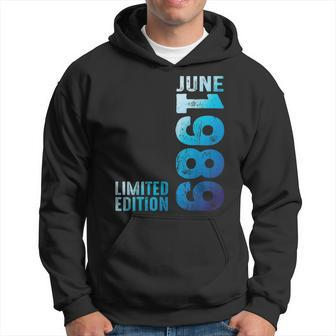 On June 1989 Year 1989 Retro 1989 Vintage 1989 Since 1989 Hoodie | Mazezy