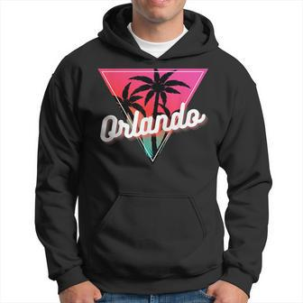 Orland Florida Vacation Trip Matching Group Palm Tree Hoodie | Mazezy