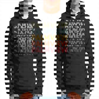 Palmview Texas Palmview Tx Retro Vintage Text Hoodie | Mazezy