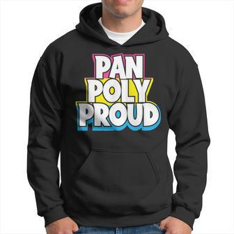 Pan Poly Proud Pansexual Polyamory Pride Lgbtq Supporter Hoodie | Mazezy AU