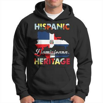 Hispanic Heritage Month Dominican Republic Flag Dominicana Hoodie | Mazezy